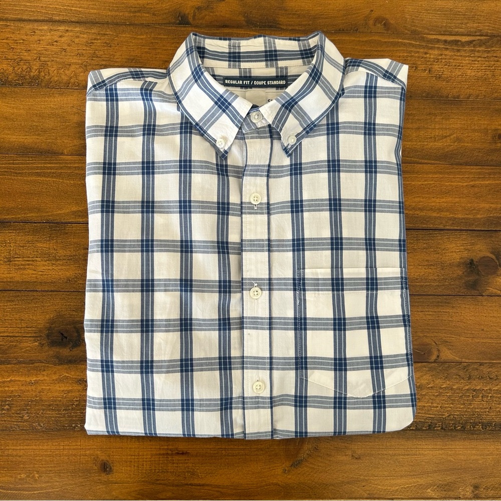 Old Navy Plaid Button Down Shirts Bundle - image 4